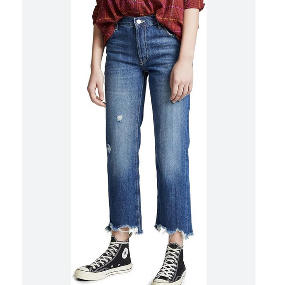 We The Free Denim - NEW We The Free Free People Maggie Straight Leg Jeans Size 27